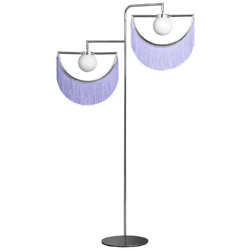 Торшер Wink Standing Lamp by Houtique Lila Серебряный Сиреневый Торшер Wink Standing Lamp by Houtique Lila Серебряный Сиреневый в Твери | Loft Concept