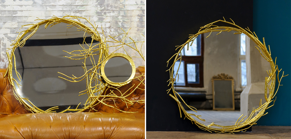 Зеркало Branch Wreath Mirror Зеркало Branch Wreath Mirror - Loft-Concept в Твери