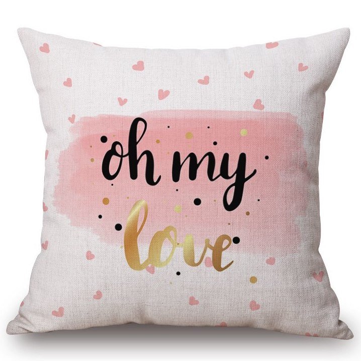 Декоративная подушка Oh my love Декоративная подушка Oh my love в Твери | Loft Concept