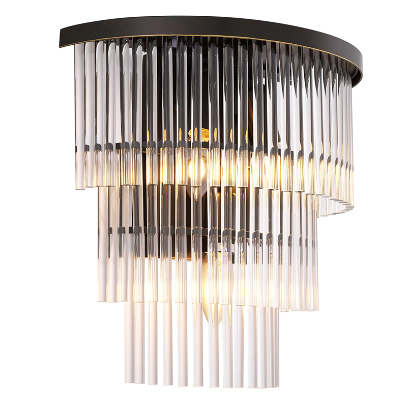 Бра Eichholtz Wall Lamp East Bronze Прозрачное Стекло Темная бронза Бра Eichholtz Wall Lamp East Bronze Прозрачное Стекло Темная бронза в Твери | Loft Concept