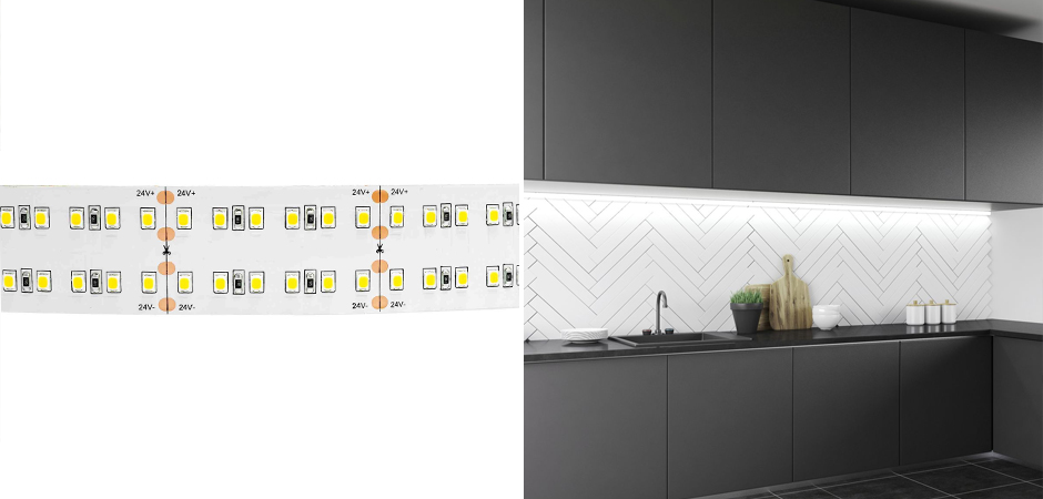 Светодиодная лента 42W/m 240 диодов/3м 2835SMD дневной белый 5M Светодиодная лента 42W/m 240 диодов/3м 2835SMD дневной белый 5M - Loft-Concept в Твери