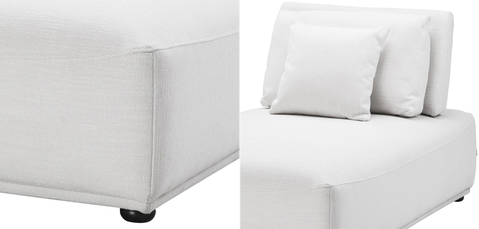 Кресло Eichholtz Chaise Longue Mondial white Кресло Eichholtz Chaise Longue Mondial white - Loft-Concept в Твери