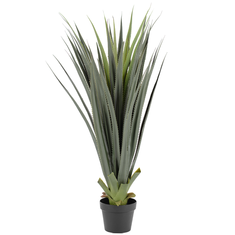 Декоративный искусственный цветок Aloe Plant Зеленый Декоративный искусственный цветок Aloe Plant Зеленый в Твери | Loft Concept
