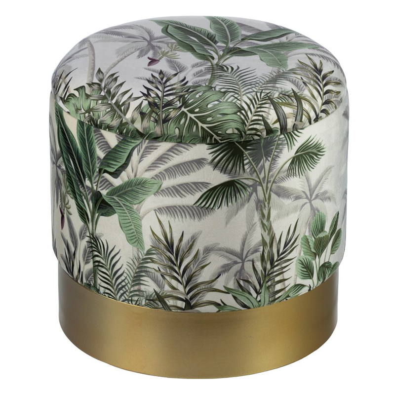 Пуф Tropics Furniture Золотой Зеленый шалфей Малахит (зеленый) Зеленый Пуф Tropics Furniture Золотой Зеленый шалфей Малахит (зеленый) Зеленый в Твери | Loft Concept