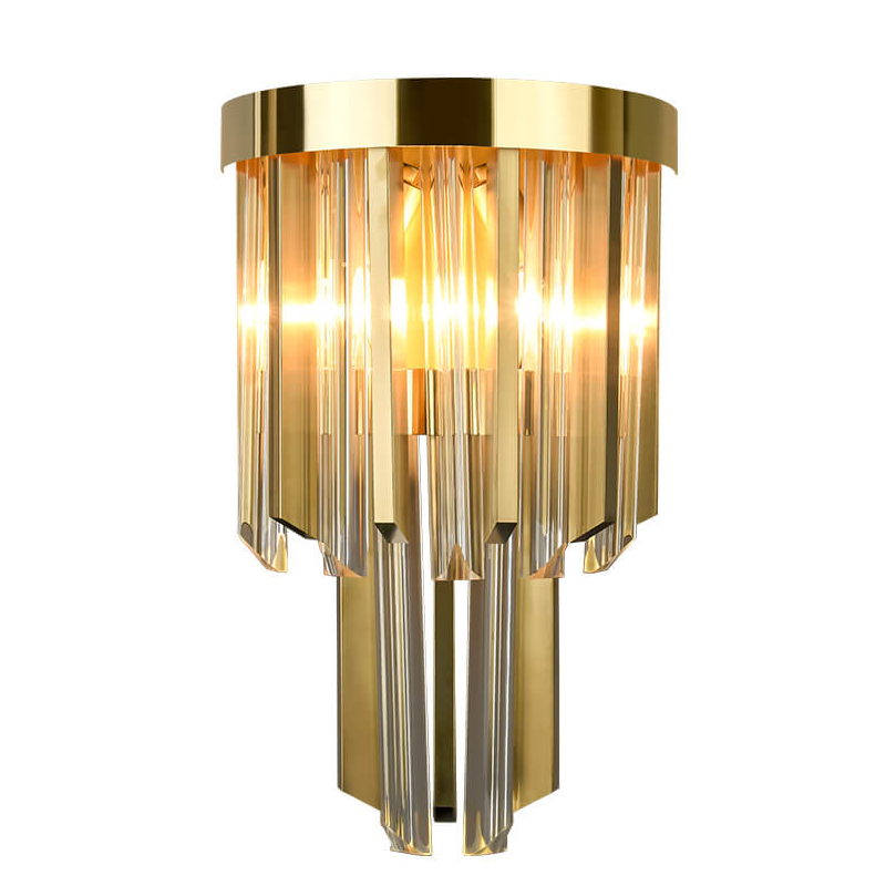 Бра Zacaria Sconce Золотой Прозрачный (Transparent) Бра Zacaria Sconce Золотой Прозрачный (Transparent) в Твери | Loft Concept