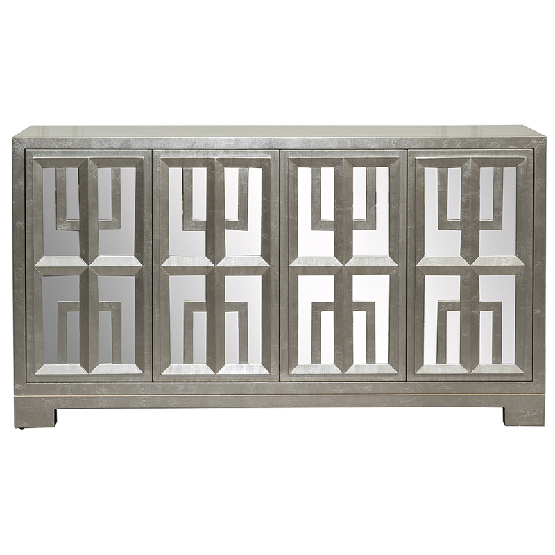 Комод в стиле Арт-деко с зеркальным фасадом Torben Chest of drawers mirror facade Серебряный Золотой Шампань Комод в стиле Арт-деко с зеркальным фасадом Torben Chest of drawers mirror facade Серебряный Золотой Шампань в Твери | Loft Concept