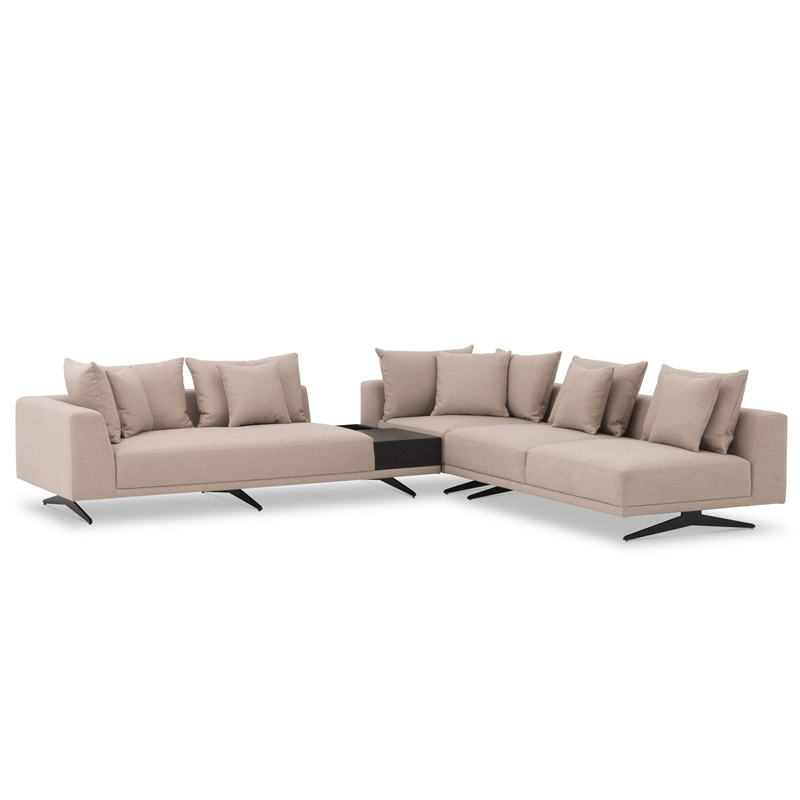 Диван Eichholtz Sofa Endless Sand Песочный Темная бронза Диван Eichholtz Sofa Endless Sand Песочный Темная бронза в Твери | Loft Concept