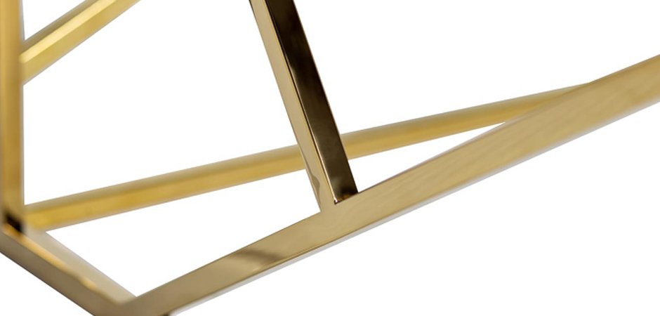 Кофейный стол Serene Furnishing Gold Clear Glass Top coffee table Кофейный стол Serene Furnishing Gold Clear Glass Top coffee table - Loft-Concept в Твери