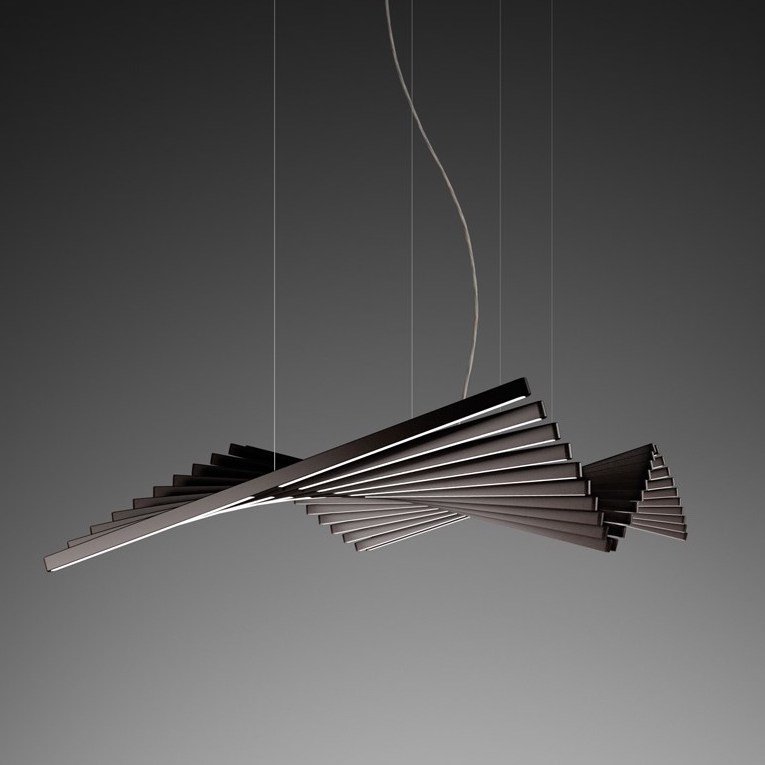 Люстра Vibia Rhythm Horizontal Черный Люстра Vibia Rhythm Horizontal Черный в Твери | Loft Concept