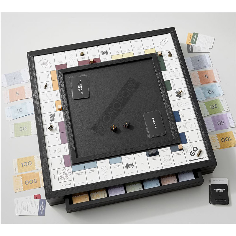 Настольная Игра "Монополия" Black Luxury Edition Черный Настольная Игра "Монополия" Black Luxury Edition Черный в Твери | Loft Concept