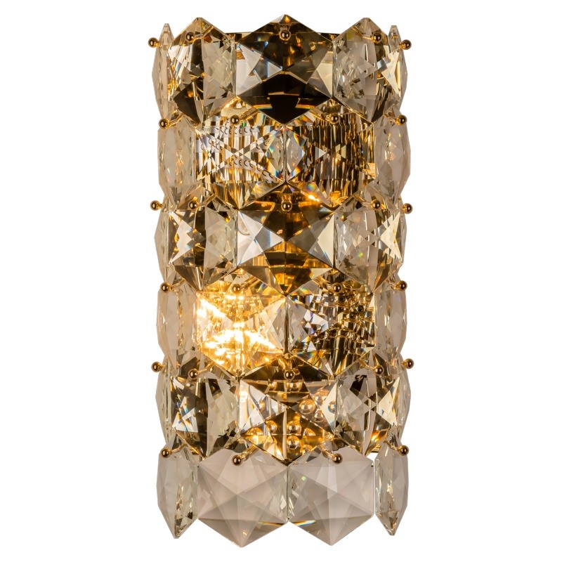Бра Tiers Crystal Light Ermitage Wall Lamp Прозрачное Стекло Золотой Бра Tiers Crystal Light Ermitage Wall Lamp Прозрачное Стекло Золотой в Твери | Loft Concept