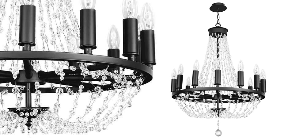 Люстра Brutal Crystal Chandelier 14 Люстра Brutal Crystal Chandelier 14 - Loft-Concept в Твери