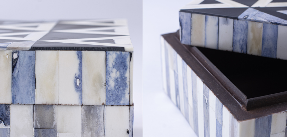 Шкатулка инкрустация костью Okapi Bone Inlay Box Шкатулка инкрустация костью Okapi Bone Inlay Box - Loft-Concept в Твери