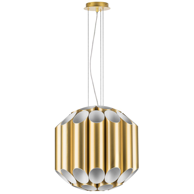 Люстра Garbi Gold Pipe Organ Chandelier 44 Золотой Белый Люстра Garbi Gold Pipe Organ Chandelier 44 Золотой Белый в Твери | Loft Concept