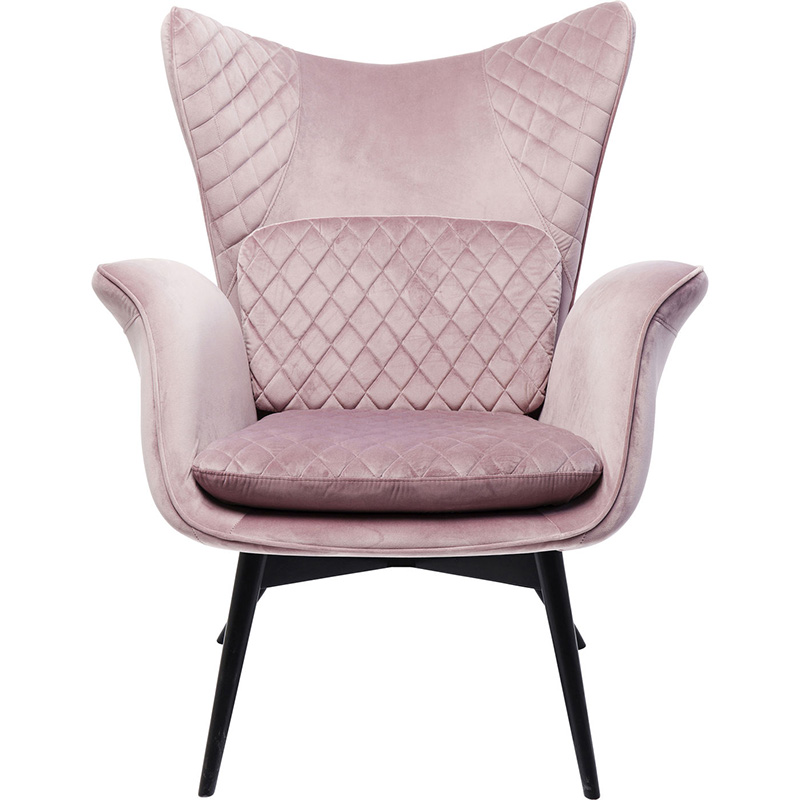 Кресло Pink Velvet Throne Розовый Кресло Pink Velvet Throne Розовый в Твери | Loft Concept