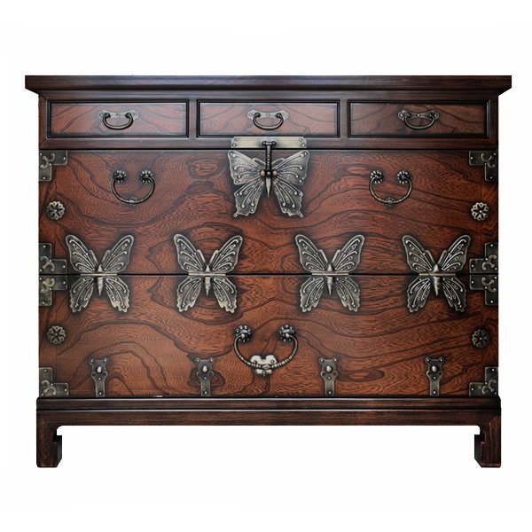 Китайский комод Chinoiserie chest of drawers Butterfly  в Твери | Loft Concept 