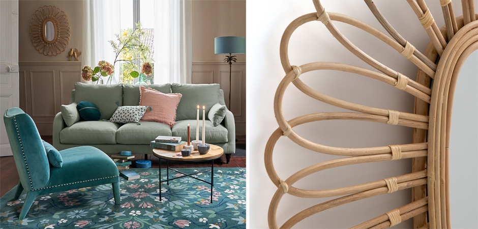 Зеркало Mirror Rattan Oval Зеркало Mirror Rattan Oval - Loft-Concept в Твери