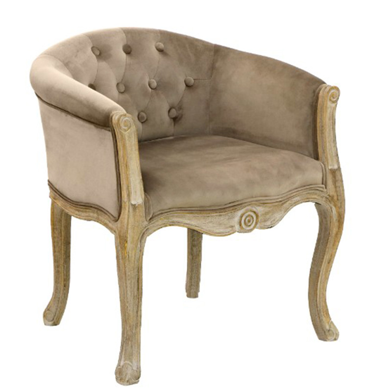 Кресло French Provence Armchair Roderic beige Бежевый в Твери | Loft Concept 