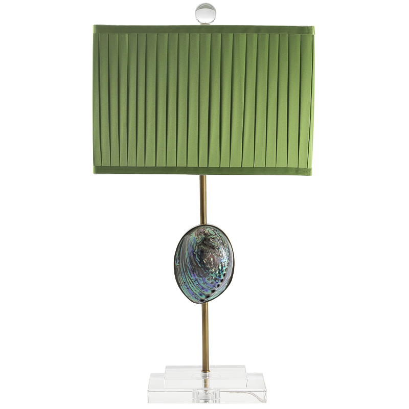 Настольная лампа с абажуром Green Semiprecious Stone Table Lamp Зеленый Прозрачное Стекло Латунь Перламутровый Настольная лампа с абажуром Green Semiprecious Stone Table Lamp Зеленый Прозрачное Стекло Латунь Перламутровый в Твери | Loft Concept