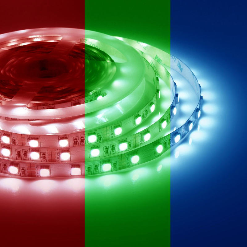 Светодиодная лента 14,4W/m 60LED/m 5050SMD разноцветная 5M Белый Светодиодная лента 14,4W/m 60LED/m 5050SMD разноцветная 5M Белый в Твери | Loft Concept