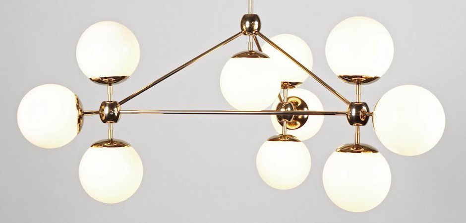Люстра Modo Chandelier White Glass Люстра Modo Chandelier White Glass - Loft-Concept в Твери