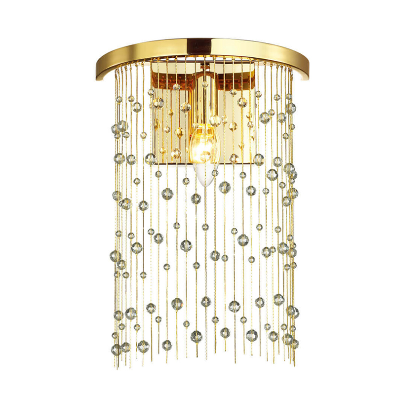 Бра Hailstorm Rain Wall lamp gold Прозрачный (Transparent) Золотой Бра Hailstorm Rain Wall lamp gold Прозрачный (Transparent) Золотой в Твери | Loft Concept
