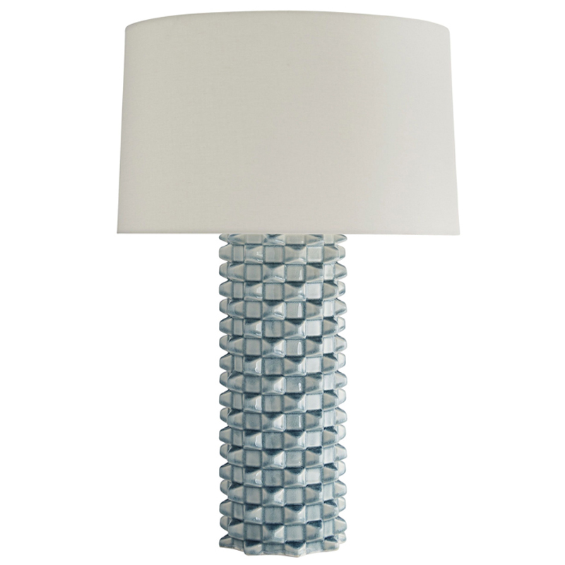 Дизайнерская настольная лампа ARI LAMP Синий Белый Дизайнерская настольная лампа ARI LAMP Синий Белый в Твери | Loft Concept