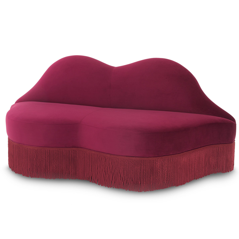Диван Eichholtz Sofa The Kiss Бургундский красный Диван Eichholtz Sofa The Kiss Бургундский красный в Твери | Loft Concept