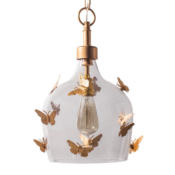 Подвесной светильник Gold Butterfly 2  в Твери | Loft Concept 
