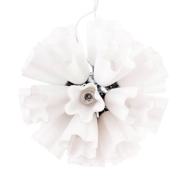 Люстра Bouquet of Snowdrops Белый Хром Люстра Bouquet of Snowdrops Белый Хром в Твери | Loft Concept
