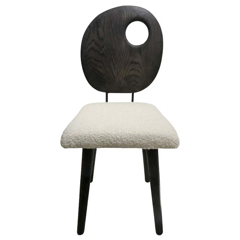 Стул Pebble Chair by Fred Rigby Studio Коричневый Белый Стул Pebble Chair by Fred Rigby Studio Коричневый Белый в Твери | Loft Concept