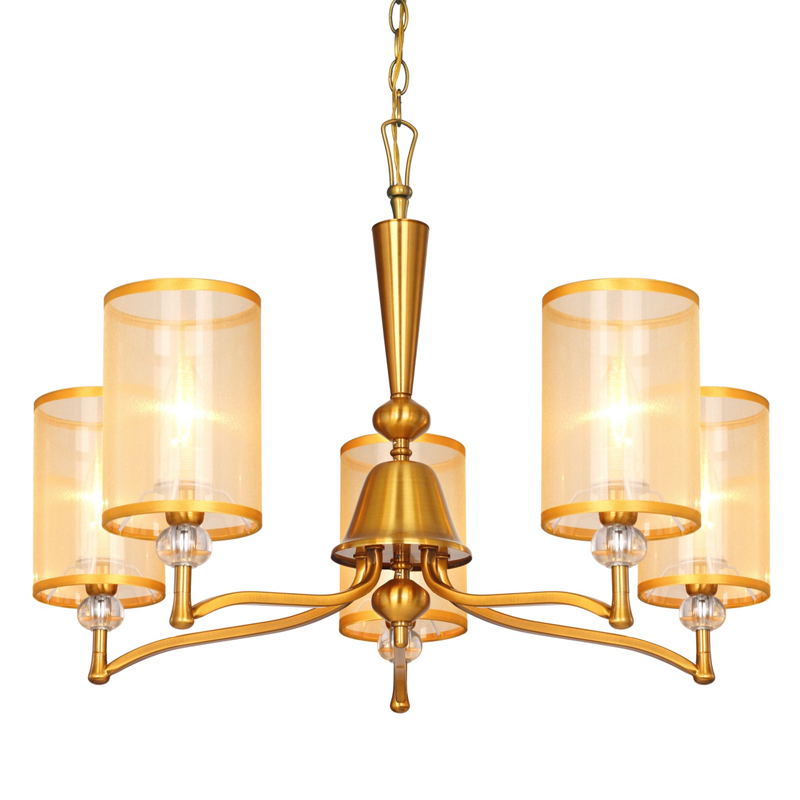Люстра Boniface Chandelier 68 Латунь Золотой Шампань Прозрачный Люстра Boniface Chandelier 68 Латунь Золотой Шампань Прозрачный в Твери | Loft Concept