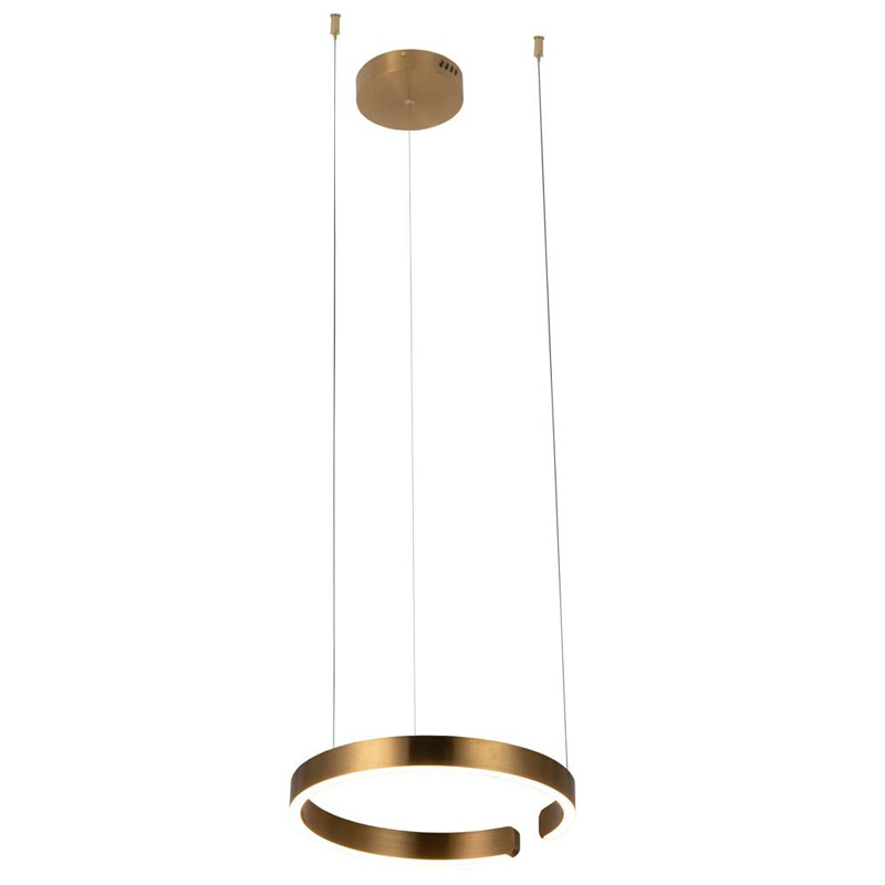 Подвесной светильник Half Ring brass 40 Латунь Золотой Подвесной светильник Half Ring brass 40 Латунь Золотой в Твери | Loft Concept