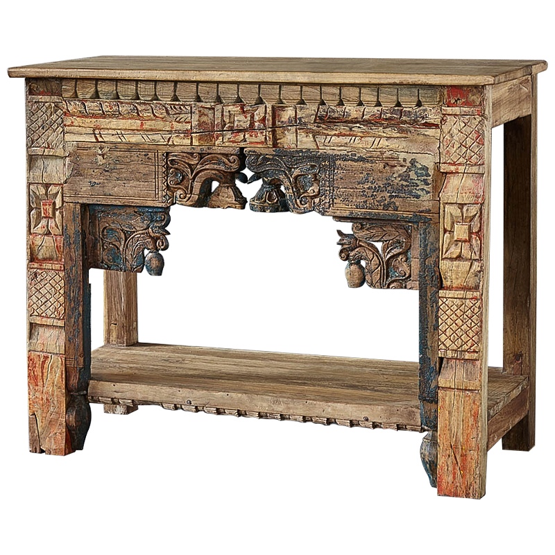 Консоль Hema Console Древесина Коричневый винтаж Консоль Hema Console Древесина Коричневый винтаж в Твери | Loft Concept