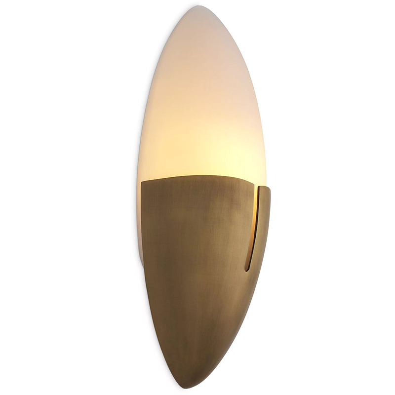 Бра Eichholtz Wall Lamp Bernina Белый Латунь Бра Eichholtz Wall Lamp Bernina Белый Латунь в Твери | Loft Concept