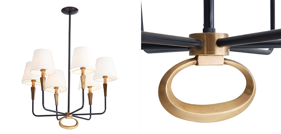 Люстра Arteriors JEREMIAH CHANDELIER Люстра Arteriors JEREMIAH CHANDELIER - Loft-Concept в Твери