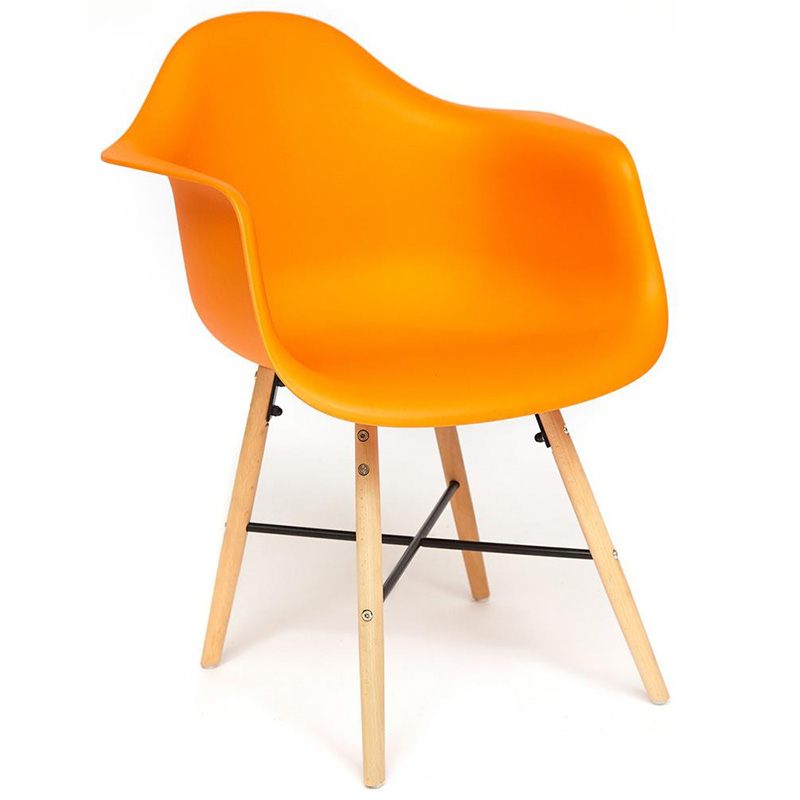 Стул DAW orange Оранжевый Древесина Стул DAW orange Оранжевый Древесина в Твери | Loft Concept