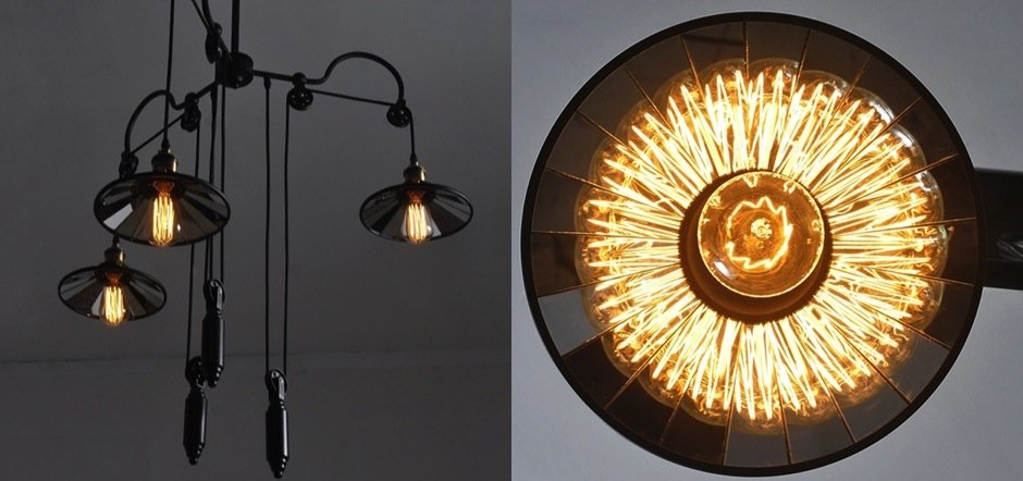 Люстра Loft Cone Pendant Reflector Balance 3 Люстра Loft Cone Pendant Reflector Balance 3 - Loft-Concept в Твери