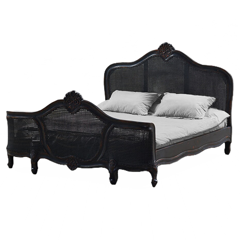 Кровать Wicker Bed Черный Кровать Wicker Bed Черный в Твери | Loft Concept