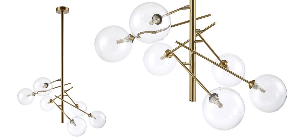 Люстра Gallotti & Radice Straight 6 Люстра Gallotti & Radice Straight 6 - Loft-Concept в Твери