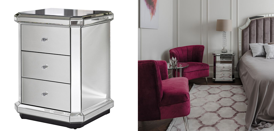 Тумба Mirror Nightstand Тумба Mirror Nightstand - Loft-Concept в Твери
