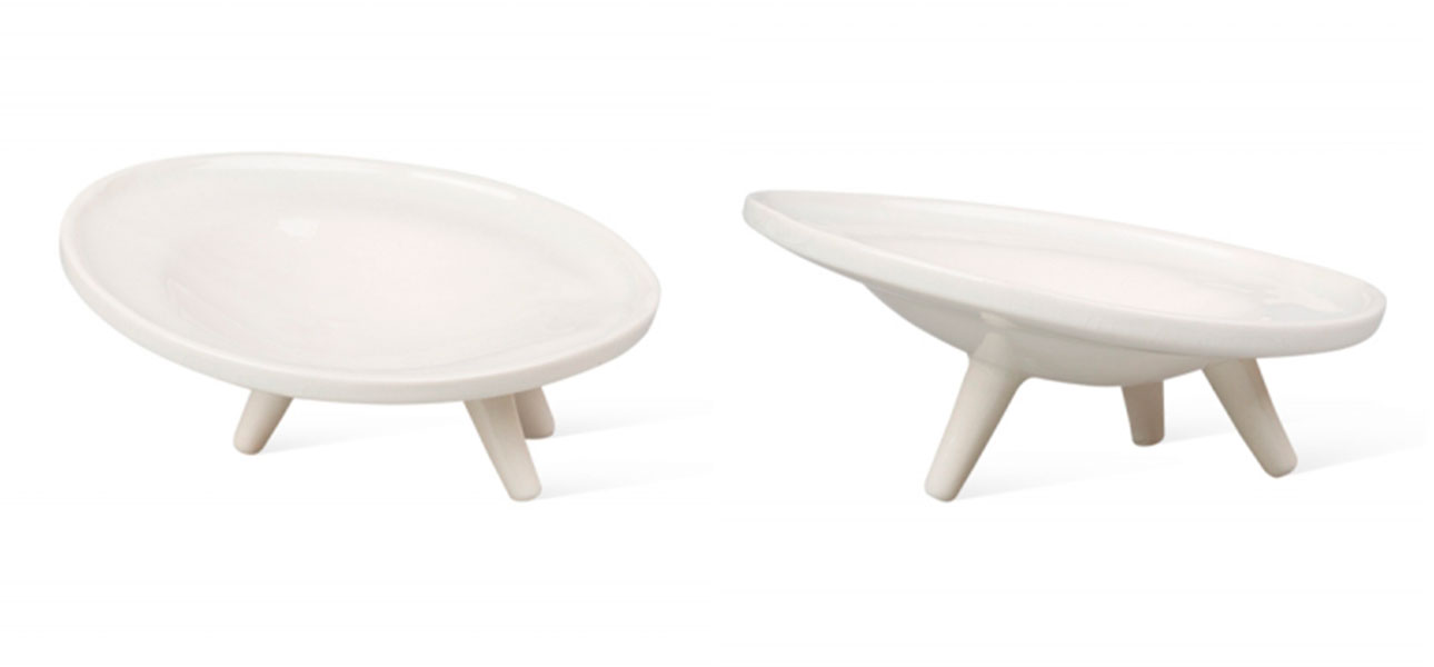 Тарелка "На ножках" - фото