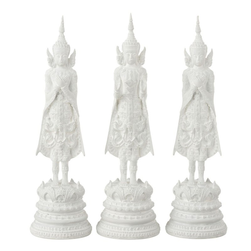Статуэтка Buddha 3x Белый Статуэтка Buddha 3x Белый в Твери | Loft Concept