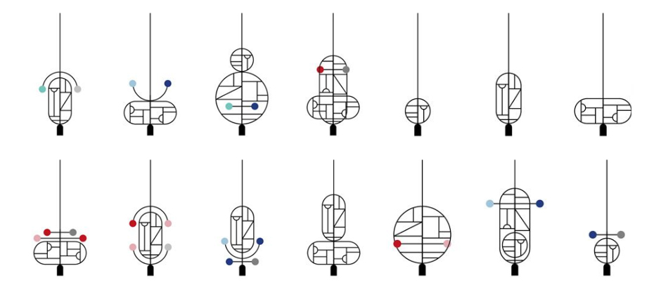 Подвесной Светильник Lines & Dots Home Adventures LD02 - фото №2