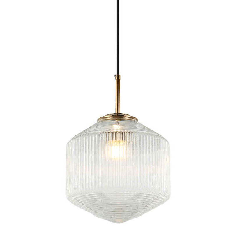 Подвесной светильник Clear Glass Pendant transparent Бронза Прозрачное Стекло Подвесной светильник Clear Glass Pendant transparent Бронза Прозрачное Стекло в Твери | Loft Concept