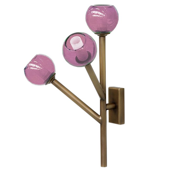 Бра Last Night Wall Lamp Pink Латунь Розовый (Rose) Бра Last Night Wall Lamp Pink Латунь Розовый (Rose) в Твери | Loft Concept