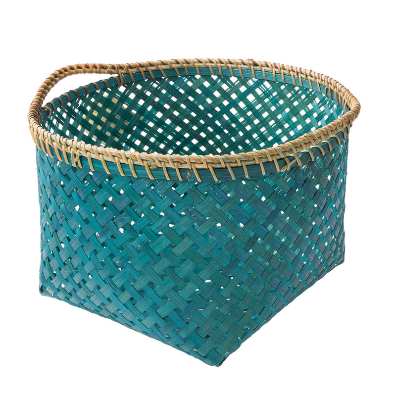 Корзина Wicker Bamboo Изумрудный Корзина Wicker Bamboo Изумрудный в Твери | Loft Concept