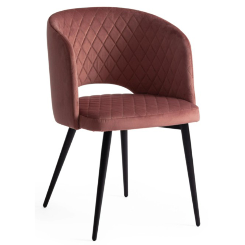 Стул Janice Coral Chair Коралловый Черный Стул Janice Coral Chair Коралловый Черный в Твери | Loft Concept