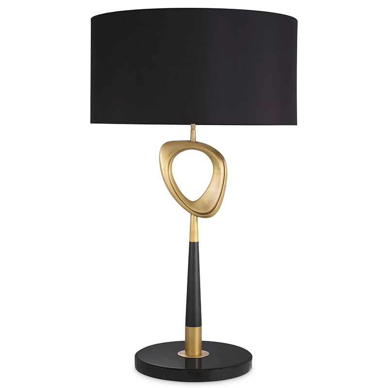 Настольная лампа Eichholtz Table Lamp Celine Латунь Черный Настольная лампа Eichholtz Table Lamp Celine Латунь Черный в Твери | Loft Concept