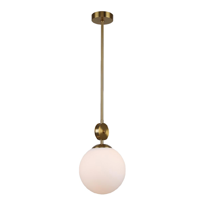 Подвесной светильник Kyran Bronze Hanging Lamp Бронза Белый Подвесной светильник Kyran Bronze Hanging Lamp Бронза Белый в Твери | Loft Concept